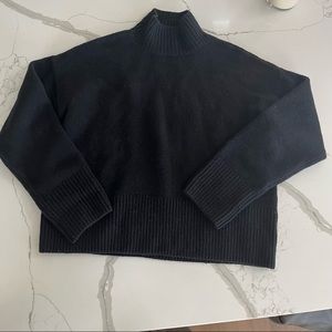 & Other Stories black turtleneck knit top